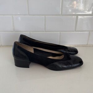 Vintage Black Ferragamo Boutique Shoes